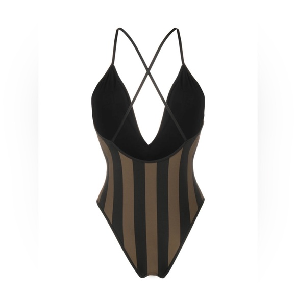FENDI !!!!!!! Stylish Black and Brown womens One Piece - Picture 5 of 6